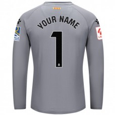 RCD Espanyol Tercera Camiseta de portero de manga larga gris para hombre 2023-24