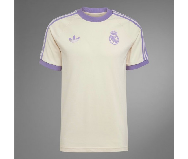 Camiseta Real Madrid Hombre Adicolor Classics 3 Rayas 24-25